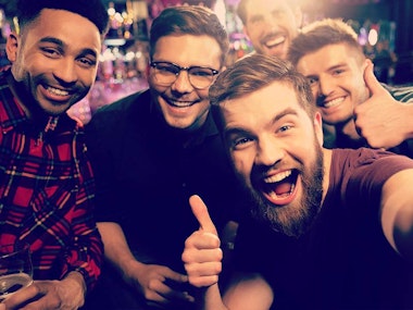 Beach Bar Meal with Stein in Bournemouth